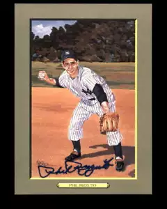 Phil Rizzuto Beckett BAS Signed Perez Steele Great Moments Postcard Autograph - Picture 1 of 2