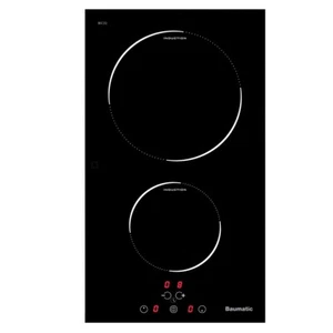 Baumatic 30cm Electric Induction Cooktop with 2 Zones BIC32 - Picture 1 of 2