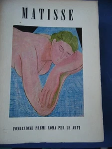 ARTE-HENRI MATISSE-PRESENTAZIONE DI R. PALLUCCHINI-ROMA 1950 - Bild 1 von 1