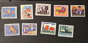 Yugoslavia 1974 Children's Paintings MNH STAMP SET - Picture 1 of 4