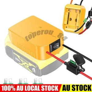 For Dewalt 20V/18V Max Battery Adapter W/ Fuse To Dock Power Connector DCB206 - Picture 1 of 10