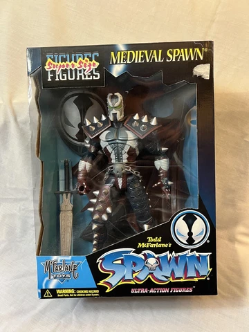 Todd McFarlane's Ultra-Action Figure Super Size MEDIEVAL SPAWN *FACTORY SEALED* Cover