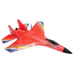 SU27 Fighter Glider RC Airplane 2.4G 2CH Remote Control Fixed Wing RTF LED Toys - Picture 1 of 30