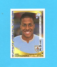 COPA AMERICA USA 2016 CENTENARIO-Figurina n.250-HERNANDEZ-URUGUAY-NEW VELINA