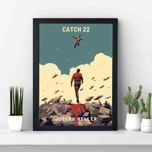 Catch 22 - Joseph Heller - Klassische Literatur Wandbild - Poster/Druck - Bild 1 von 3