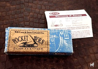 Case XX 6254 SS 2006 Trapper Old Red Pocket Worn for Pocket Knife - BOX ONLY - Image 1 of 4