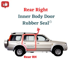 Ford Everest 2003 - 2014 Weatherstrip carrocería interior derecha sello de goma puerta - Imagen 1 de 6