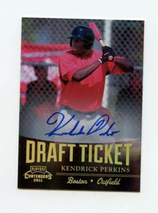 2011 Playoff Contenders Draft Ticket Autogramm Auto #DT59 Kendrick Perkins 64927 - Bild 1 von 1