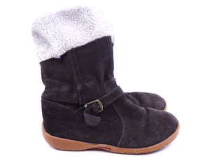 Merrell Mimosa Harvest Waterproof Kids Boots Sz 6 Brown Suede Zip (Womens 6-6.5) - Picture 1 of 7
