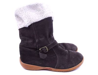 Merrell Mimosa Harvest Botas Impermeables Niños Talla 6 Marrón Gamuza Cremallera (Mujer 6-6.5) Foto 1 de 4