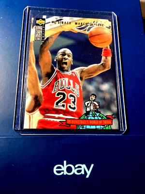 Juego de baloncesto Michael Jordan 1994 Upper Deck Chicago Bulls 94-95 NBA MVP #402 Foto 1 de 4