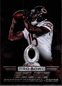 2014 Certified Pro Bowl Bound Chicago Bears Football Card #11 Brandon Marshall