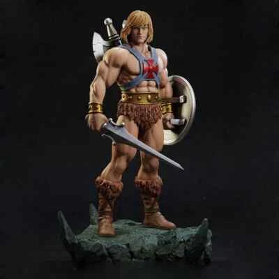 ¡Kit modelo estatua escultura resina He-man opciones de tamaño! Sin pintar/sin montar Foto 1 de 3