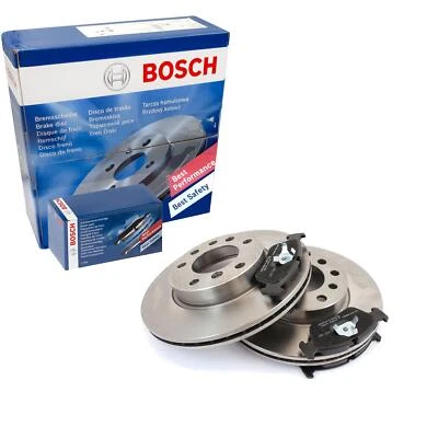 BOSCH Jeu de Plaquettes de Frein + Disques Ventilé Avant pour Toyota Aygo B4 - Photo 1/4