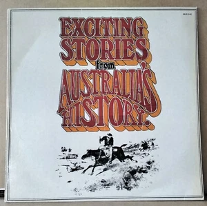 EXCITING STORIES FROM AUSTRALIA'S HISTORY ROBERTS 1975 7 REC MLR 242 AUS VINYL - Picture 1 of 3