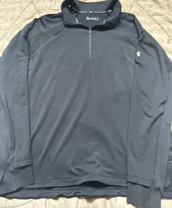 Men’s Under Armour Long Sleeve Half Zip XXL NEW Coldgear - Picture 1 of 4