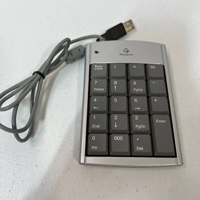 Targus Numeric Keypad  PAUK10U  Wired Keyboard For Laptop Computer PC USB Plug - Image 1 of 4