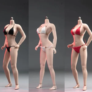 1:6 Scale Red Bikini Bras Briefs Underwear Clothes for 12" Female Figure Body - Picture 1 of 17