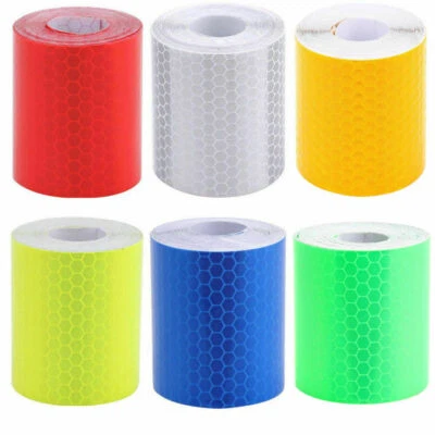5CM*3M Car Truck Reflective Self-adhesive Safety Warning Tape Roll Film Sticker - Image 1 of 4