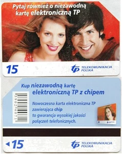 Poland Phone Card - Pytaj Równiez o Niezawodna Karte Elektroniczna TP ref1 - Picture 1 of 1