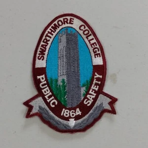 Swarthmore College Public Safety patch vintage NEW - Picture 1 of 2