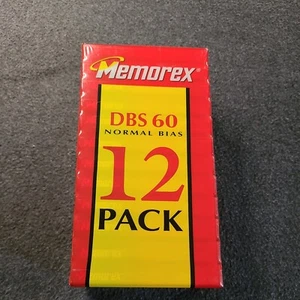 Neu Memorex DBS 90 Normal Bias Audio Kassetten versiegelt 12er Pack werkseitig versiegelt - Bild 1 von 4