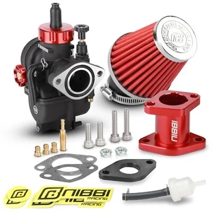 Kit de carburador NIBBI PE 22 mm para mini bicicleta Go Kart Predator 212cc GX160 GX200 - Imagen 1 de 19