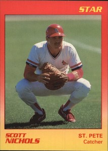 1989 St. Petersburg Cardinals Star #21 Scott Nichols