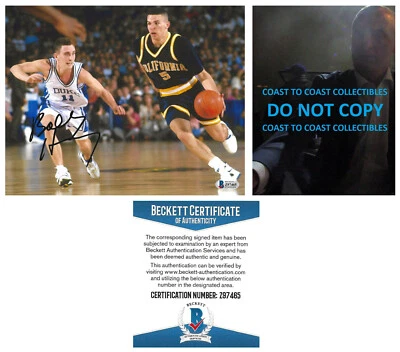 Baloncesto firmado por Bobby Hurley Duke Blue Devils 8x10 prueba fotográfica certificado de autenticidad Beckett, Foto 1 de 4