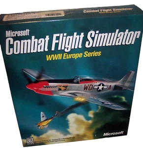 NEW Microsoft Combat Flight Simulator WWII Europe Series (PC, 1998) Big Box - Picture 1 of 6