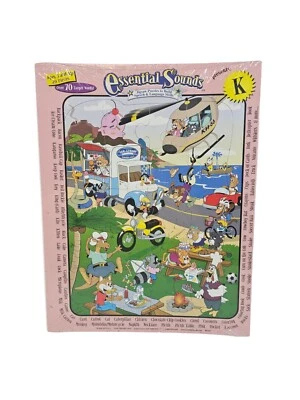 Essential Sounds Speech Therapy Puzzle "K" Sounds Language Articulation Fluency  - Image 1 of 4