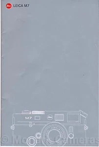 Leica M7 Sales Brochure, More Camera Leaflets Listed - Picture 1 of 3