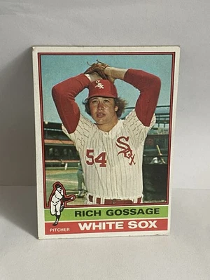 Rich Gossage 1976 Topps #180 Chicago White Sox - Image 1 of 3