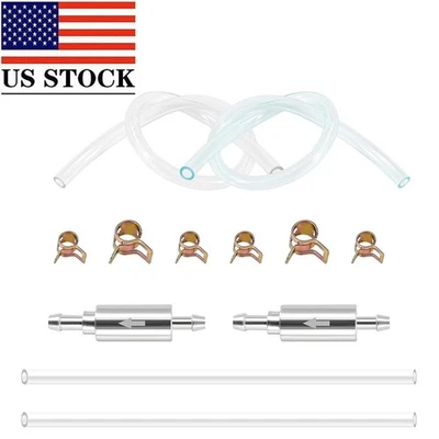 TT-ABC 2Pcs Kit Brake Bleeder Hose One Way Check Valve Tube Bleeding Tool for Hydraulic