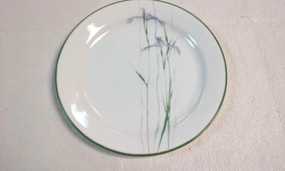 vintage Corelle Shadow Iris 9" Dinner Salad Plate - Discontinued Pattern - Image 1 of 4