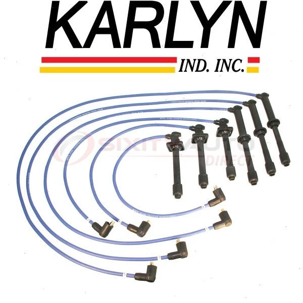 Karlyn Spark Plug Wire Set for 2002-2006 Chevrolet Avalanche 1500 - Ignition ui Foto 1 de 4
