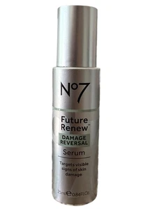 Suero de reversión de daños No7 Future Renew apunta a signos visibles daño en la piel 1,69 oz - Imagen 1 de 3