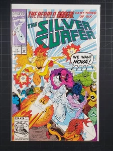 Silver Surfer #72 Edizione Diretta Marvel Comics Settembre 1992 1° Nebulosa come Cyborg - Foto 1 di 14