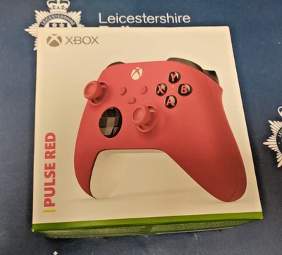 NEW Microsoft Xbox Series X S One PC Wireless Controller PULSE RED - Image 1 of 4