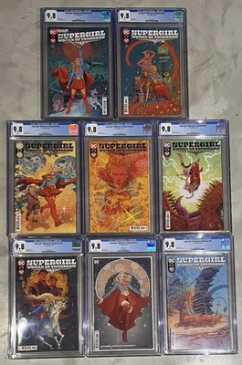 Supergirl: Woman of Tomorrow 1-8 (DC, 2021)  CGC 9.8 WP **Complete Set** - Image 1 of 4