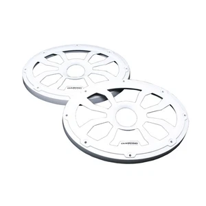 weißes Lautsprechergitter Grill für 6x9 Zoll Metall - Picture 1 of 4