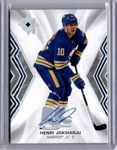 Henri Jokiharju Ultimate Auto #44 2021-22 Upper Deck Ultimate Collection - Picture 1 of 2