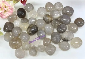 Wholesale Lot 2 Lbs Natural Blue Rose Quartz Tumble Healing Energy Nice Quality - Picture 1 of 8