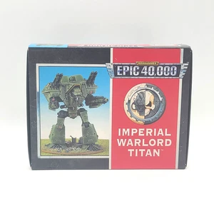 Epic 40k - Imperial Warlord Titan - Vintage 1997 Metal GW Warhammer NIB Primed - Picture 1 of 9
