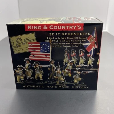 KING & COUNTRY ARO45 REVOLUCIÓN AMERICANA 1776 MARINE STANDING FIRING Foto 1 de 4