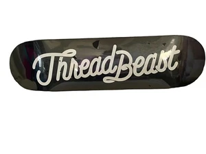 Thread Beast Black White Skateboard Deck Neu - Bild 1 von 5