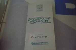 PDR 2007 SECOND EDITION ENDOCRINOLOGY POCKET GUIDE LN - Foto 1 di 2