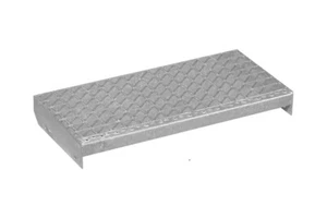 Metallstufe 600x270 mm | 25x2mm | verzinkt Gitterroststufen Treppenstufen - Bild 1 von 11