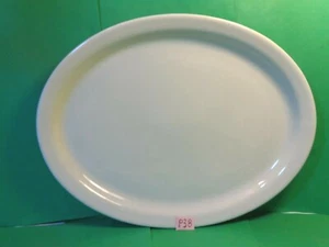  Oval 11 1/2" Serving Platter, White Restaurant Ware, Schmidt (Used/EU - Picture 1 of 10