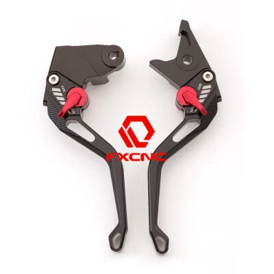 CNC Shorty Brake Clutch Levers Set For Aprilia TUONO V4 1100RR/Factory 2017-2020 - Image 1 of 4
